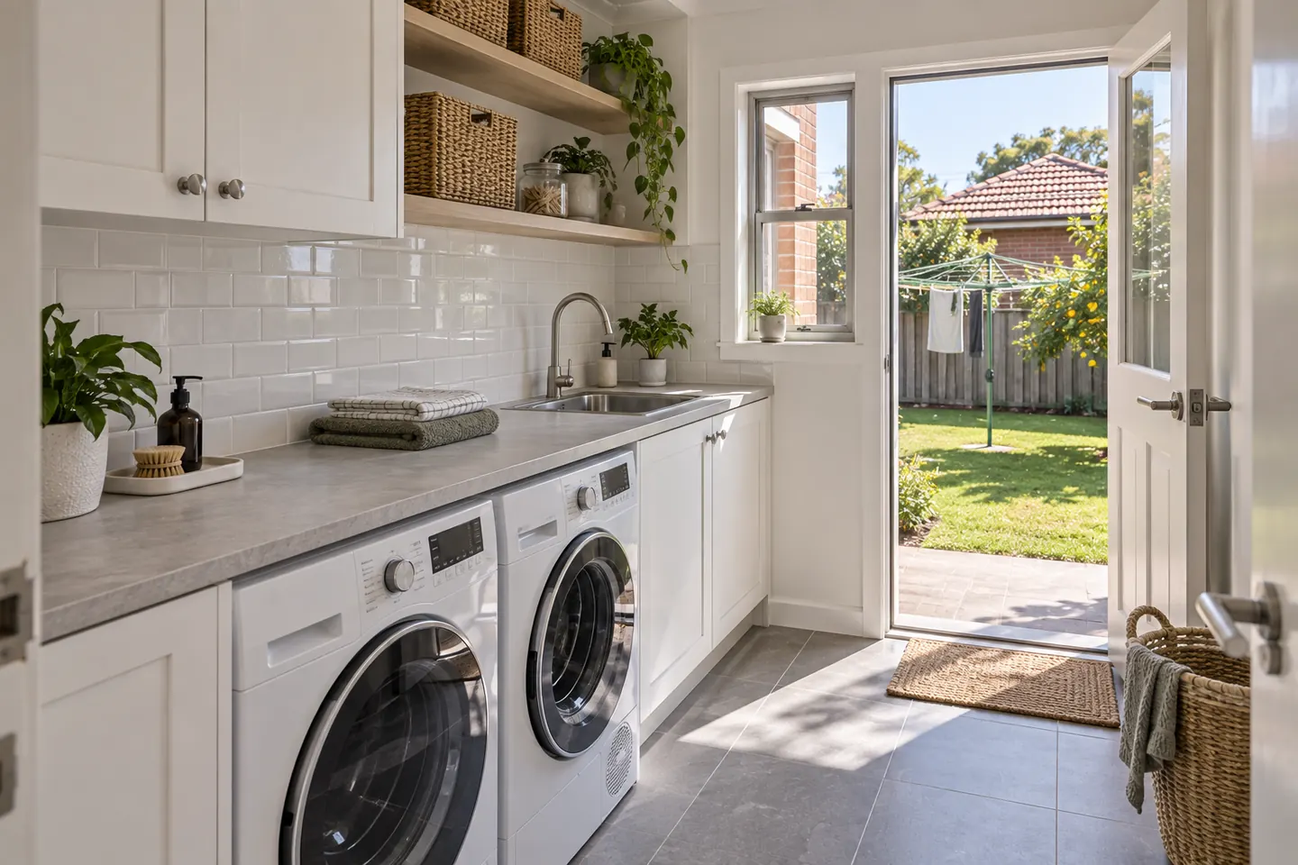 Completed bathroom renovation, Bankstown